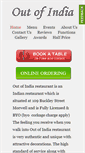 Mobile Screenshot of outofindiarestaurant.com